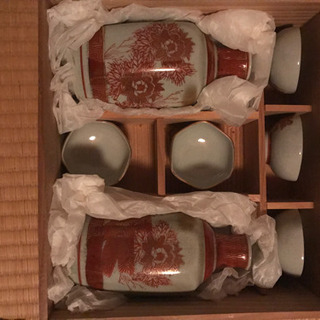 九谷　徳利　お猪口付き