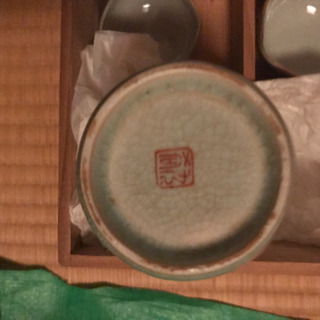 九谷　徳利　お猪口付きの画像