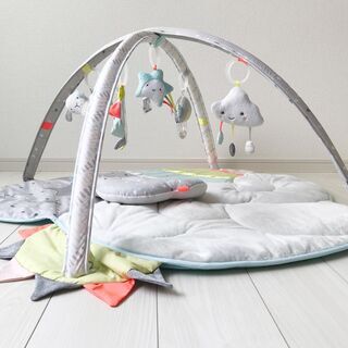 【まとめて揃う♪価格再度変更しました】自動搾乳機&ベビージム&ハチさんヘッドガード&＋アルファの画像