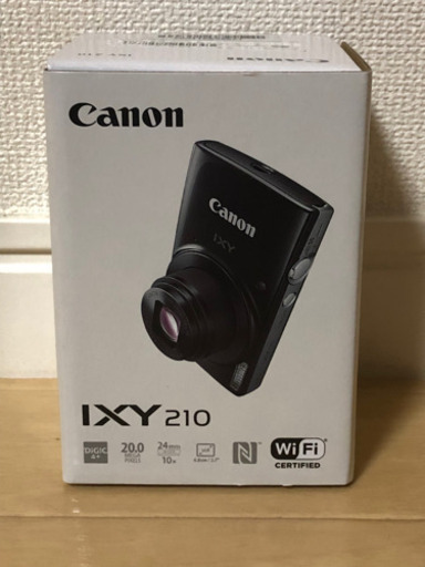 新品未開封 Canon キャノン IXY 210 デジタルカメラ シルバーカラー