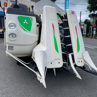 美品　整備済　三菱2条刈　袋取コンバイン　78時間使用