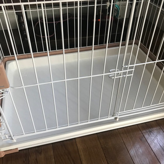 リッチェル　お掃除簡単ペットゲージ　未使用の画像