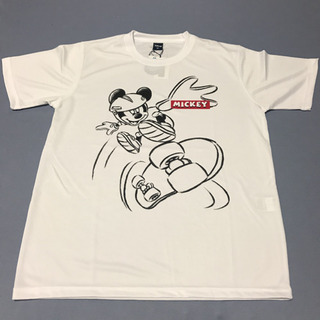 ☆新品未使用品☆ミッキーマウス半袖Tシャツ☆Ｍサイズ☆クイックド...