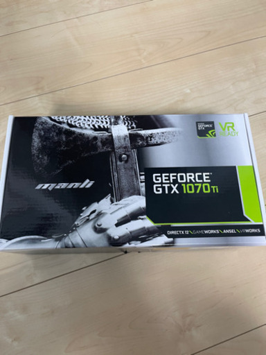 manli GeForce GTX 1070 ti グラフィックボード