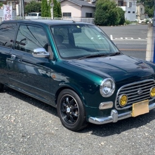 ミラジーノ　3ドア　ローダウン仕様　オールペン　タイミングベルト交換済みの画像
