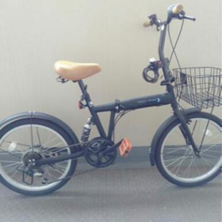 折り畳み自転車(6段ギア付き)の画像