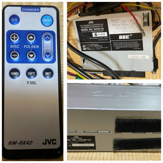 ジャンク品】CH-MP-100RF JVC CDチェンジャー 通常に使用していたが1年