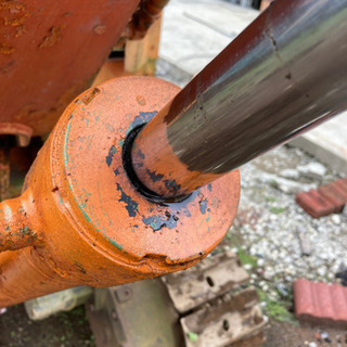 ユンボ　クボタ　ジャンクの画像