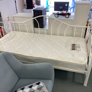 【👸姫系💕🛏マットも硬めで寝心地good😴💤】ニトリ ベッド マ...