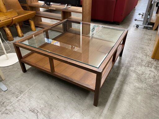【愛品館 江戸川店】シギヤマ家具　センターテーブル　コーヒーテーブル　ID:158-011242-007　配送可　代引き配送可