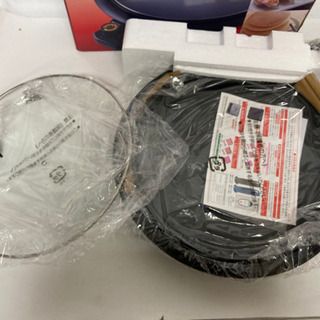 【✨新品未使用✨🥟🥞】OHM ホットプレート COK-YM130A-Kの画像
