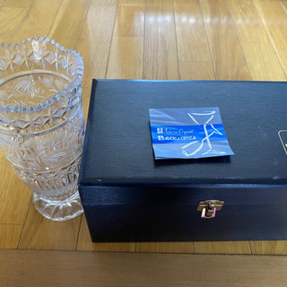 アデリアクリスタル花瓶