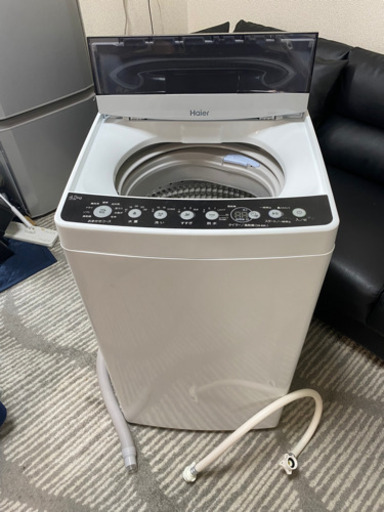 引渡し確定【未使用美品/一部部品欠】2020年製 Haier 全自動電気洗濯機4.5kg