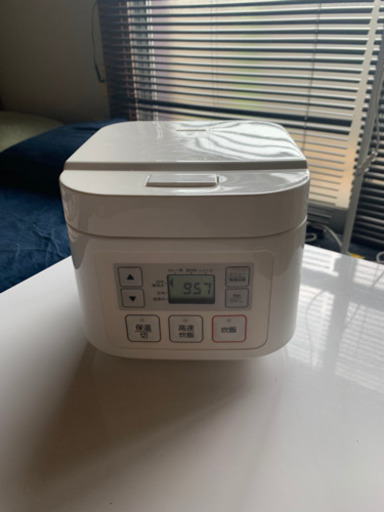 炊飯器　無印　3合　小さめ　一人暮らし
