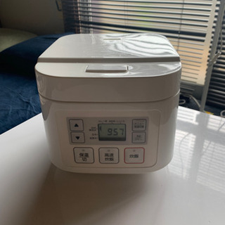 炊飯器　無印　3合　小さめ　一人暮らし