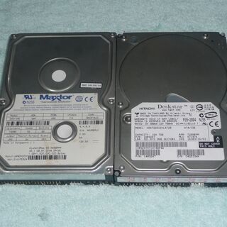 3.5インチハードディスク(IDE) 2台セット①