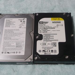 3.5インチハードディスク(IDE) 2台セット②