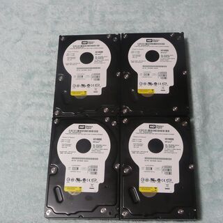 3.5インチハードディスク(IDE) 4台セット