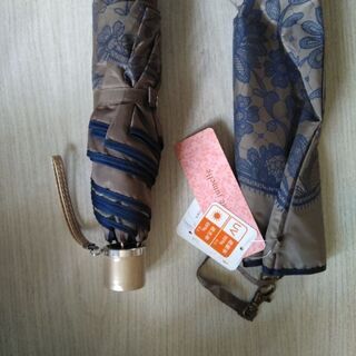 折りたたみ日傘　グレー