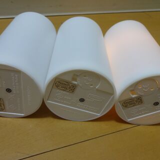 IKEA キャンドル風ライト 3個セット 照明 明かり ろうそくの画像