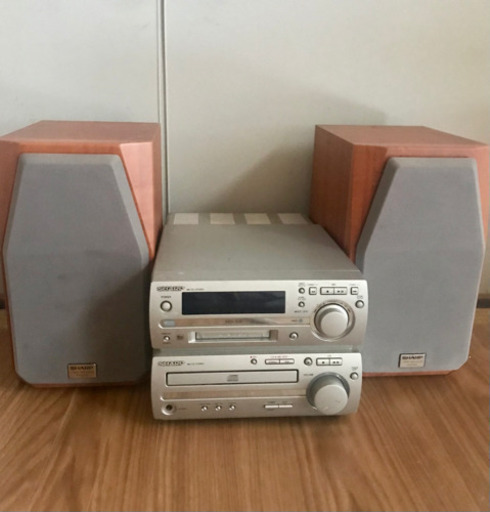 CD MD コンポ　SHARP