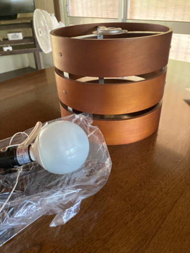 電気のかさ　電球付き