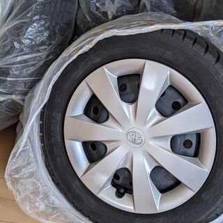 スタッドレスタイヤホイール  4本 155/65R14 トヨタ純正