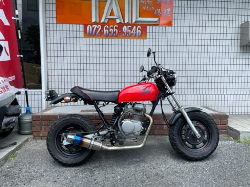 ★21万円　エイプ50 マフラー、ハンドルカスタム！実働車★ホンダ　APE AC16