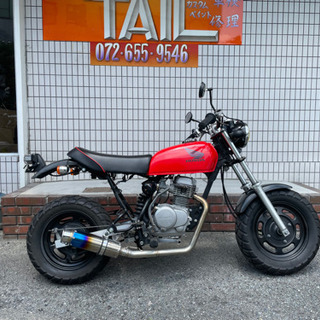 ★21万円　エイプ50 マフラー、ハンドルカスタム！実働車★ホン...