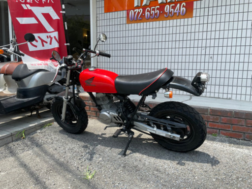 ★21万円　エイプ50 マフラー、ハンドルカスタム！実働車★ホンダ　APE AC16