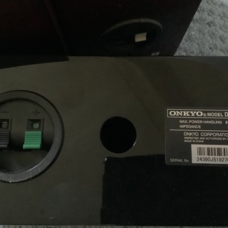 ONKYOスピーカー無料で差し上げますの画像