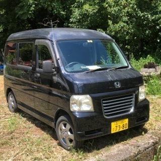 バモスホビオ4WD希少なマニュアル車、車検満タンです