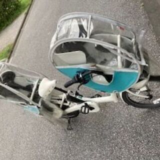 子供乗せ電動自転車（ブリヂストン、ビッケ） チャイルドシートの