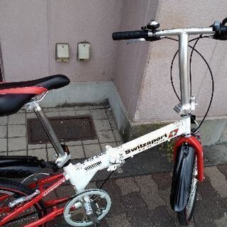SWitzsport[スウィッツスポート]20吋 折り畳み自転車 外装6段/ホワイト