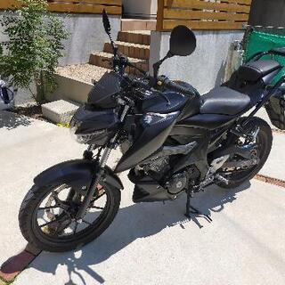 個人　スズキ　ＧＳＸ－Ｓ１２５　マットブラック　程度良好　実走行　１７０００キロ台　大阪よりの画像