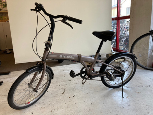 20インチ【6段変速】折りたたみ自転車　ブラウン