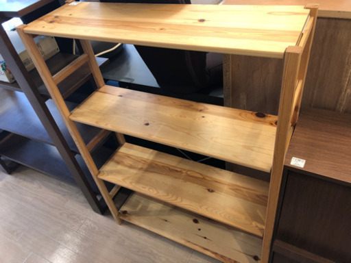 ＊無印良品　シェルフ　パイン材