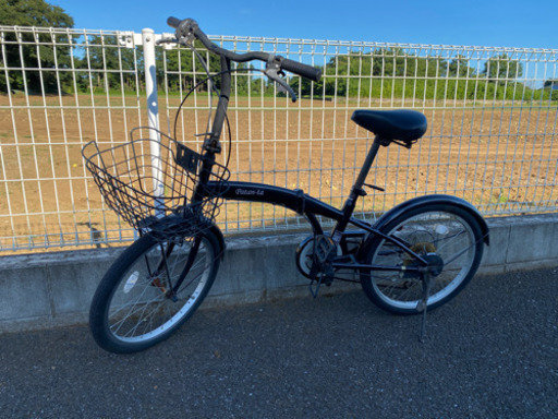 折り畳み自転車　自転車　20インチ　ギア6速
