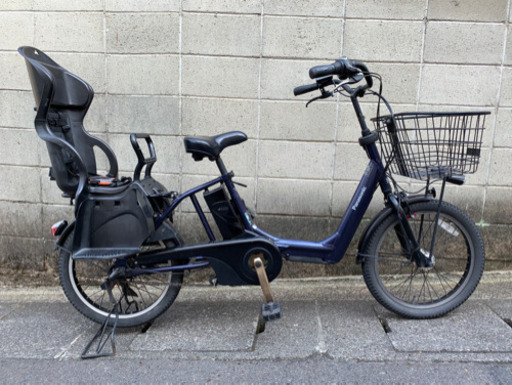 【電動自転車　チャイルドシート付】パナソニック　ギュットアニーズ　 20インチ  新品8.9ahバッテリー付　若林自転車　膳所店