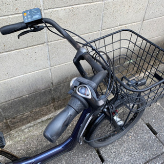 【電動自転車　チャイルドシート付】パナソニック　ギュットアニーズ　 20インチ  新品8.9ahバッテリー付　若林自転車　膳所店の画像