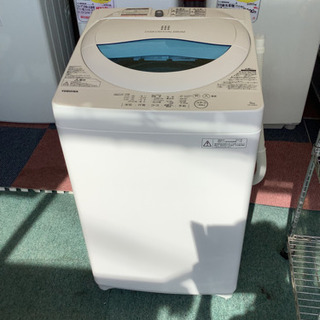 【リサイクルサービス八光　安心の1か月保証　配達設置ok】東芝 TOSHIBA 　全自動洗濯機(5,0kg)　AW-5G5(W)
