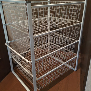 IKEA イケア　メッシ棚　収納　ANTONIUS(アントーニウス）の画像