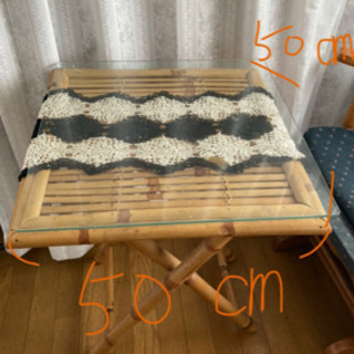 （代理出品）バンブー　コーヒーテーブルの画像