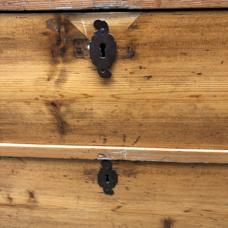 KM105 アンティーク ビンテージチェスト