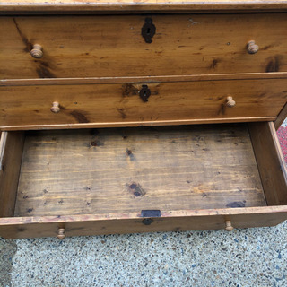 KM105 アンティーク ビンテージチェスト