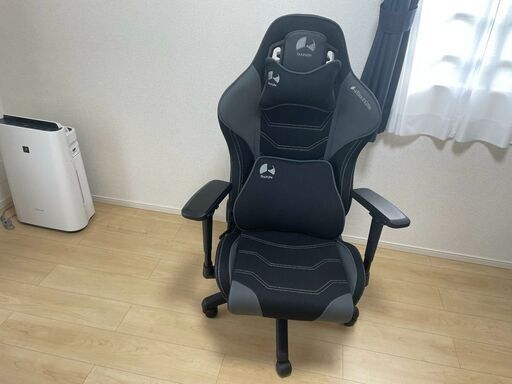 Bauhutte (バウヒュッテ) ゲーミングチェア G-530-BK 黒 ほぼ新品　説明書・保証書付き 値下げ交渉ＯＫ