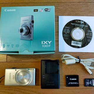 キヤノン IXY 100F (1600万画素／8倍／シルバー／S...