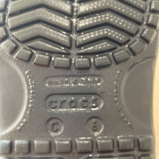 クロックス　キッズサンダル　crocs 14cm ６インチ　ネイビーの画像