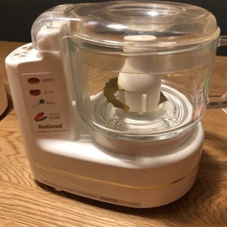 Nationalのフードプロセッサー差し上げます。の画像