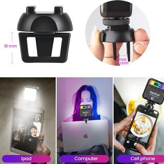【新品・未使用】RGB 撮影ライトの画像